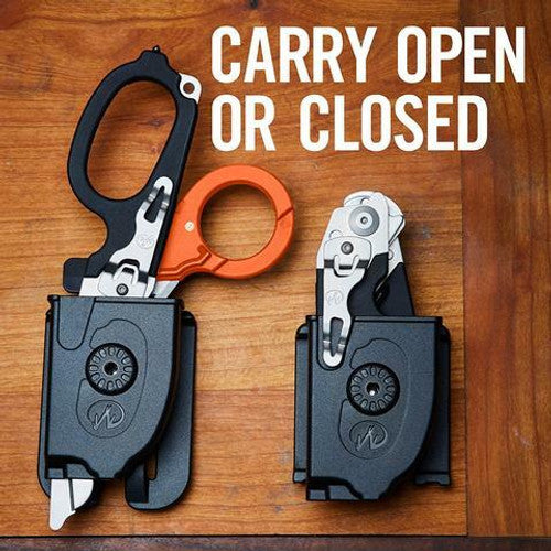 LEATHERMAN, Raptor Rescue, 6-in-1 Heavy-Duty Emergency/Trauma Shears, Made in the USA, Utility Holster Included